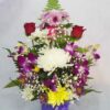 Orchids, Purple, roses,arrangement,gift,onlineflowerdelivery